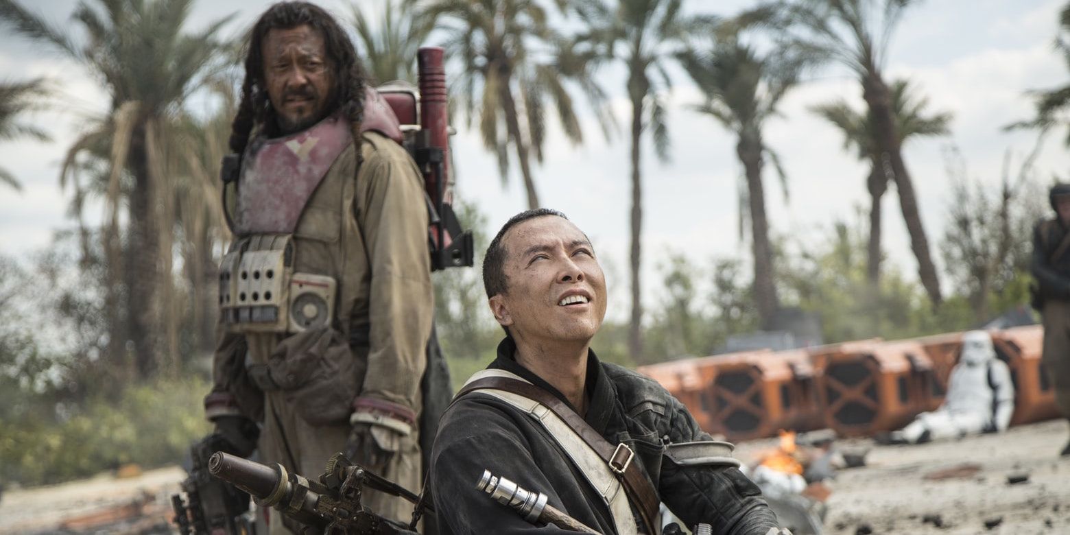 Chirrut and Baze in Rogue One