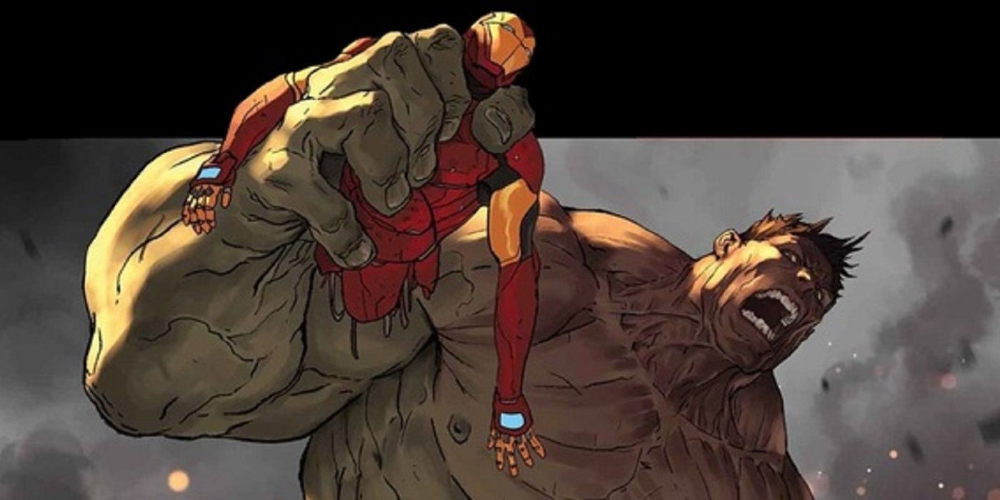 Hulk and Iron Man in Civil War II