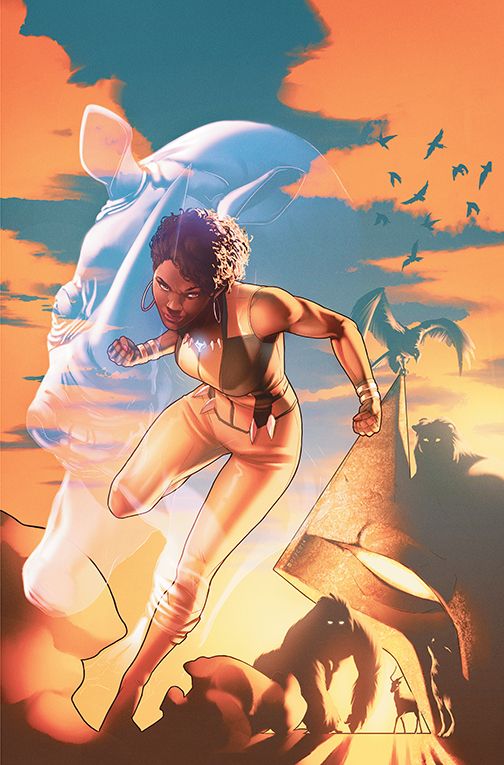 Justice League of America: Vixen Rebirth variant cover