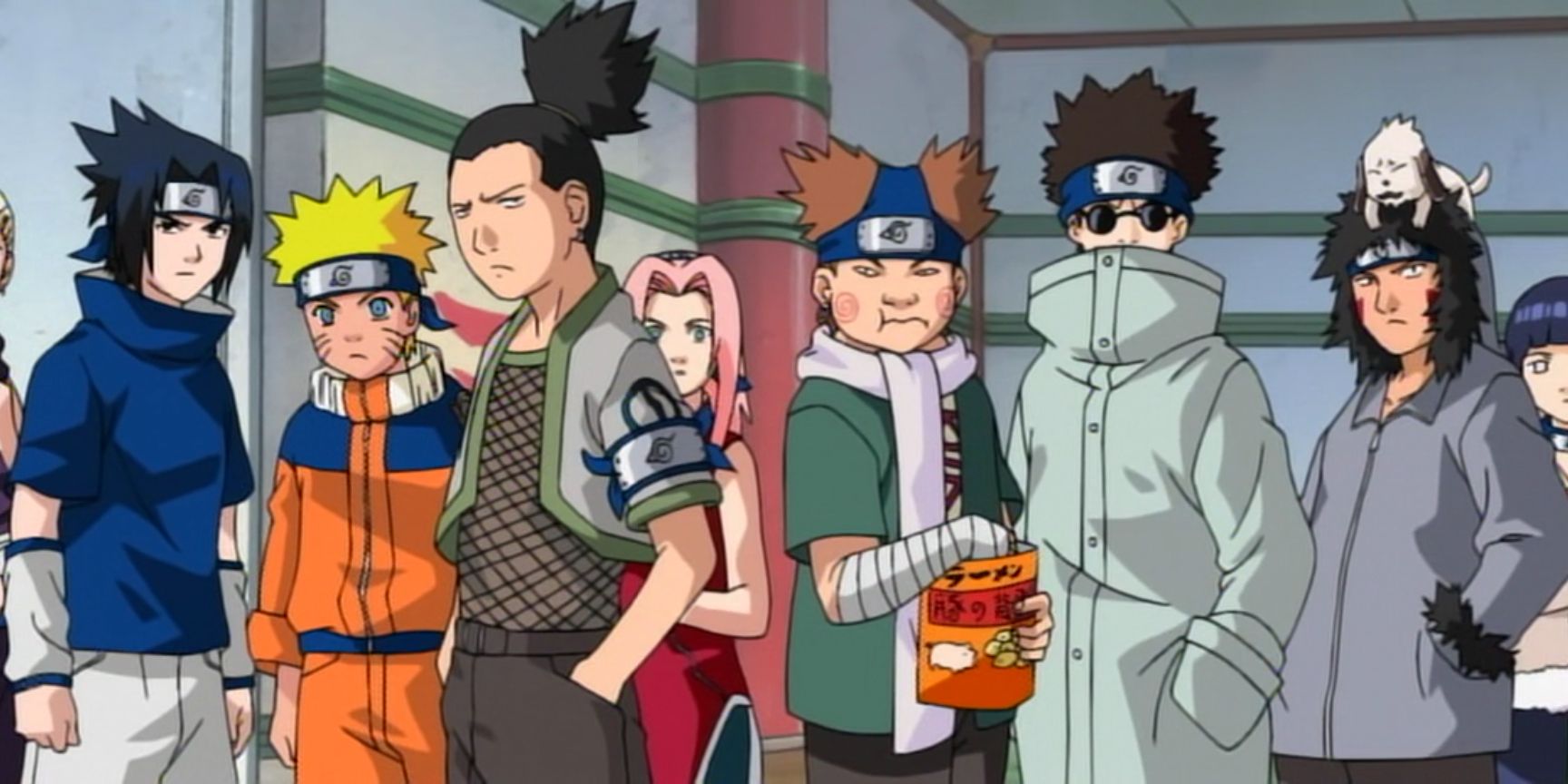 A few members of the Konoha 11 from Naruto. 