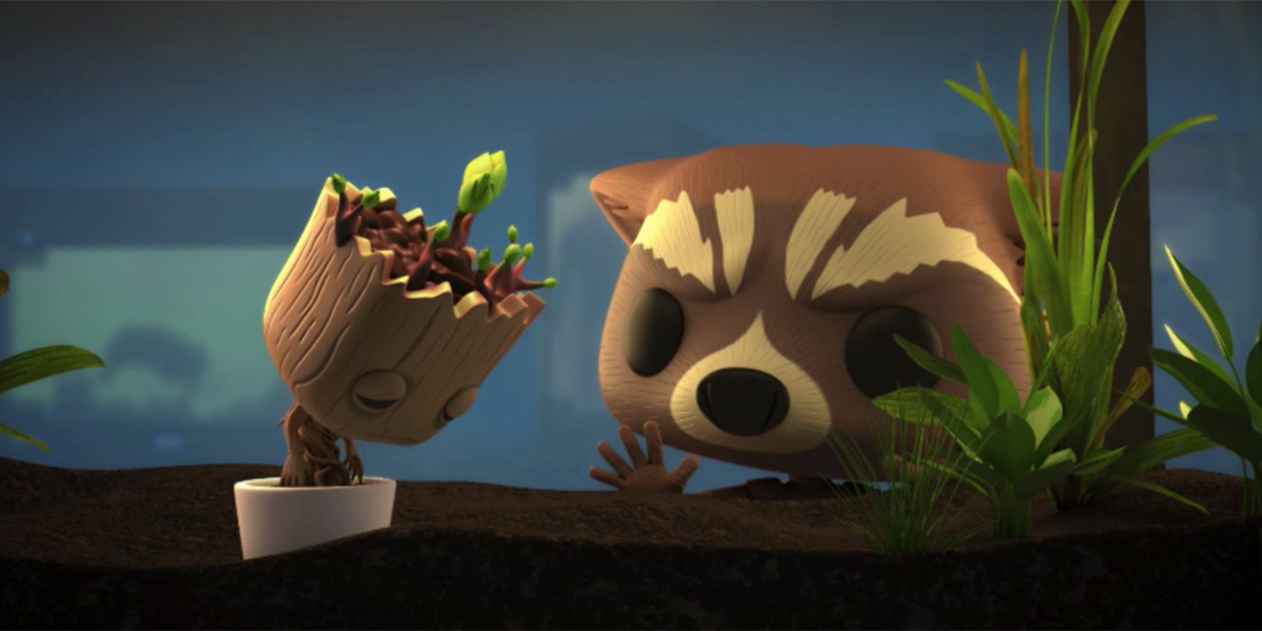 Rocket Rescues Baby Groot In New Marvel/Funko Animated Short