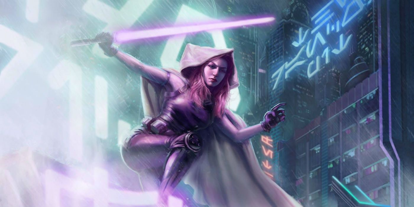 Illustration of Mara Jade from Star Wars Legends