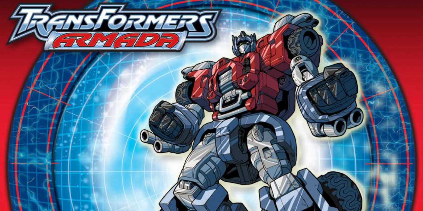 Optimus Prime promo art for Transformers: Armada.