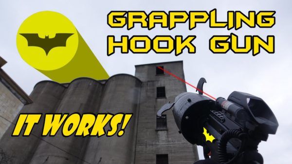 Hang on! There's a Real-Life BATMAN Grappling Gun and It Works