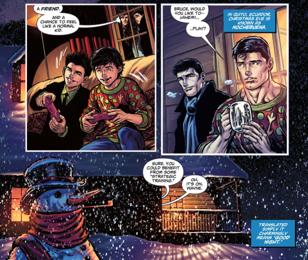 From DC Rebirth Holiday Special by Tim Seeley and Ian Churchill