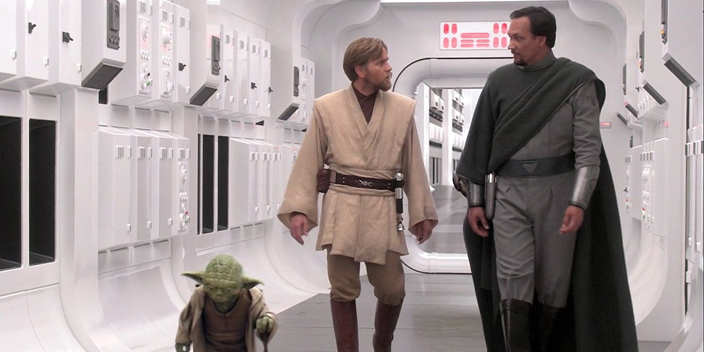 Yoda, Obi-Wan Kenobi and Bail Organa