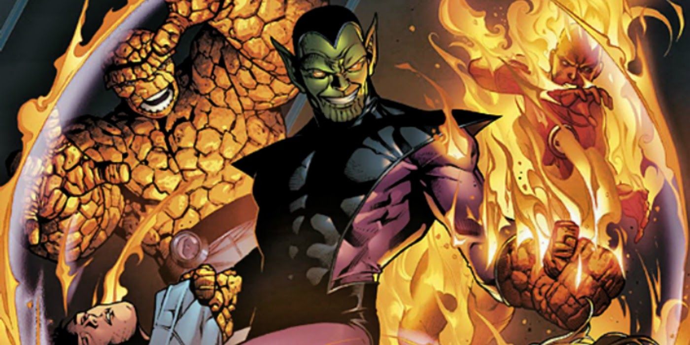 Marvel Comics' Kl'rt the Super-Skrull vs the Fantastic Four