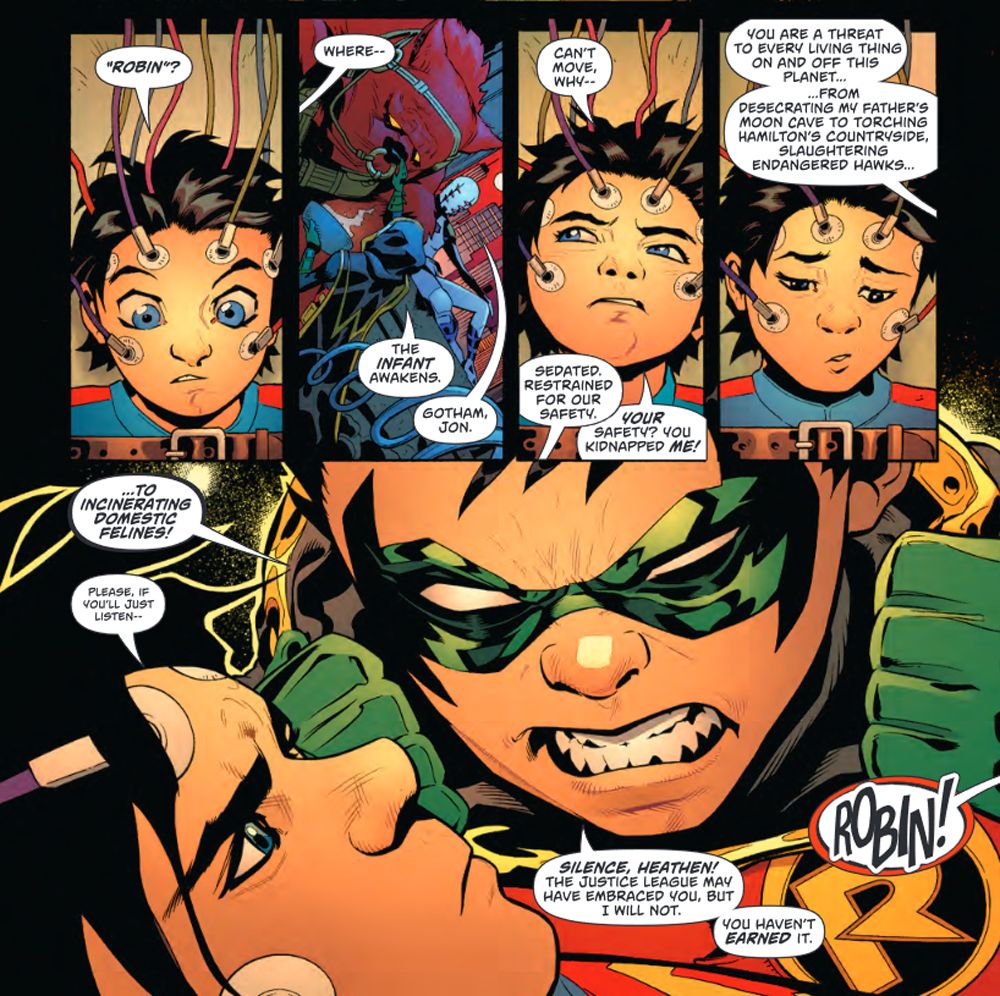 From Superman #10, by Peter Tomasi and Patrick Gleason