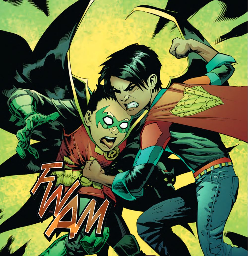 From Superman #10, by Peter Tomasi and Patrick Gleason