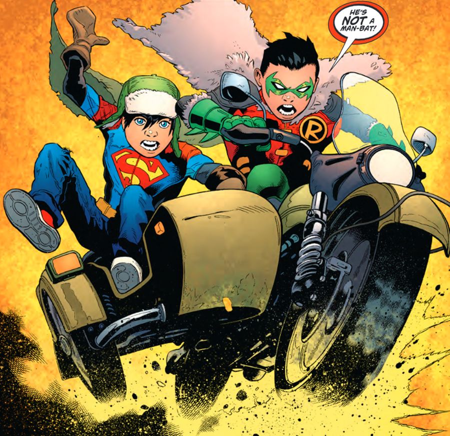 From Superman #11 by Peter Tomasi and Patrick Gleason