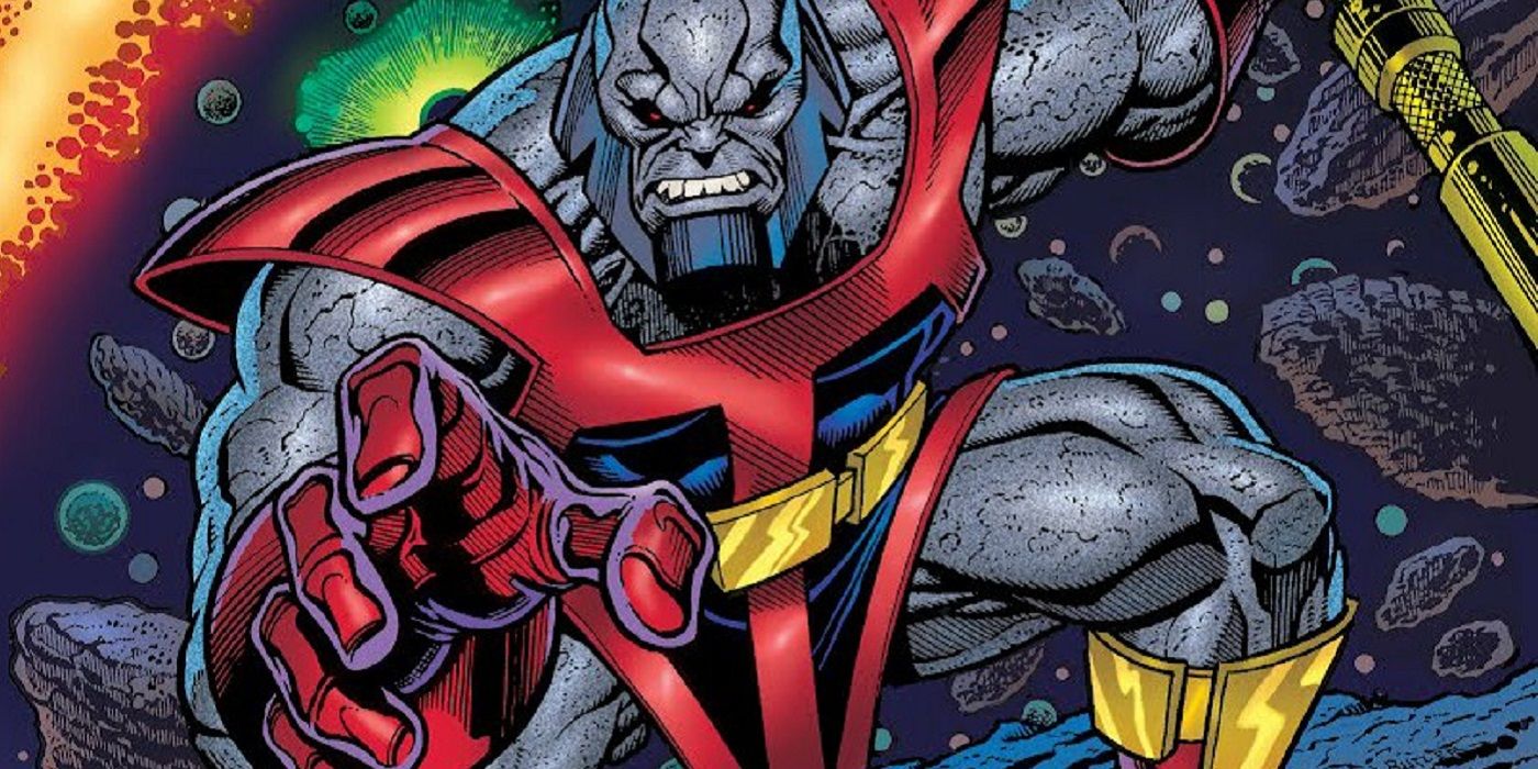 Terrax controlling rocks in space in Marvel Comics.