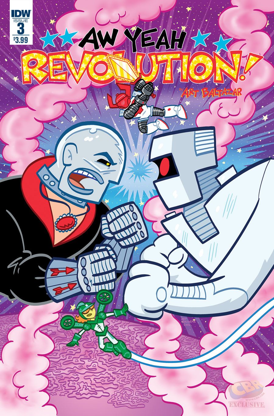 Revolution: Aw Yeah! #3 cover