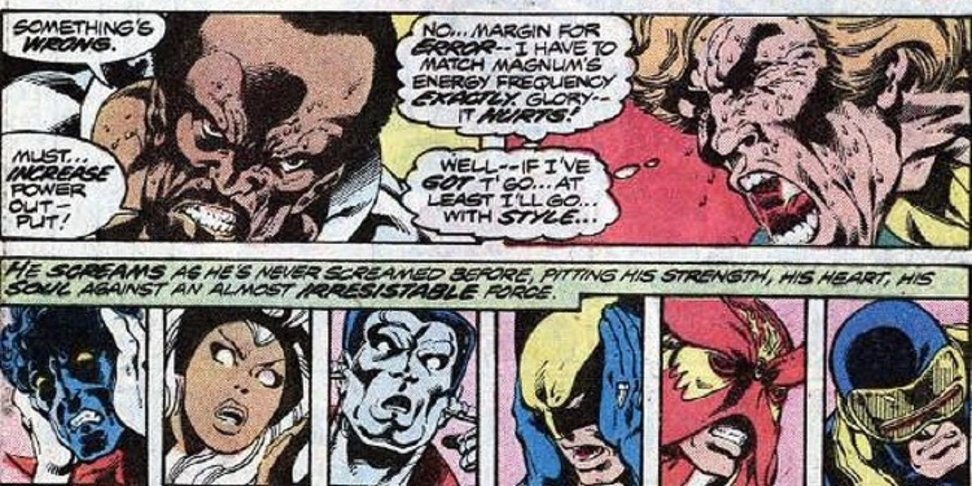 Banshee Sacrifices His Voice in Uncanny X-Men
