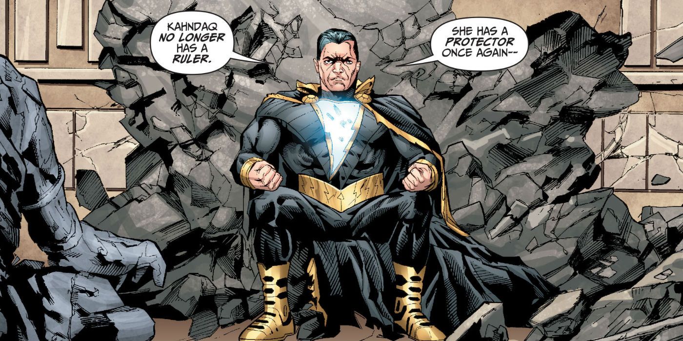DC Comics' Black Adam announces himself as Kahndaq's protector