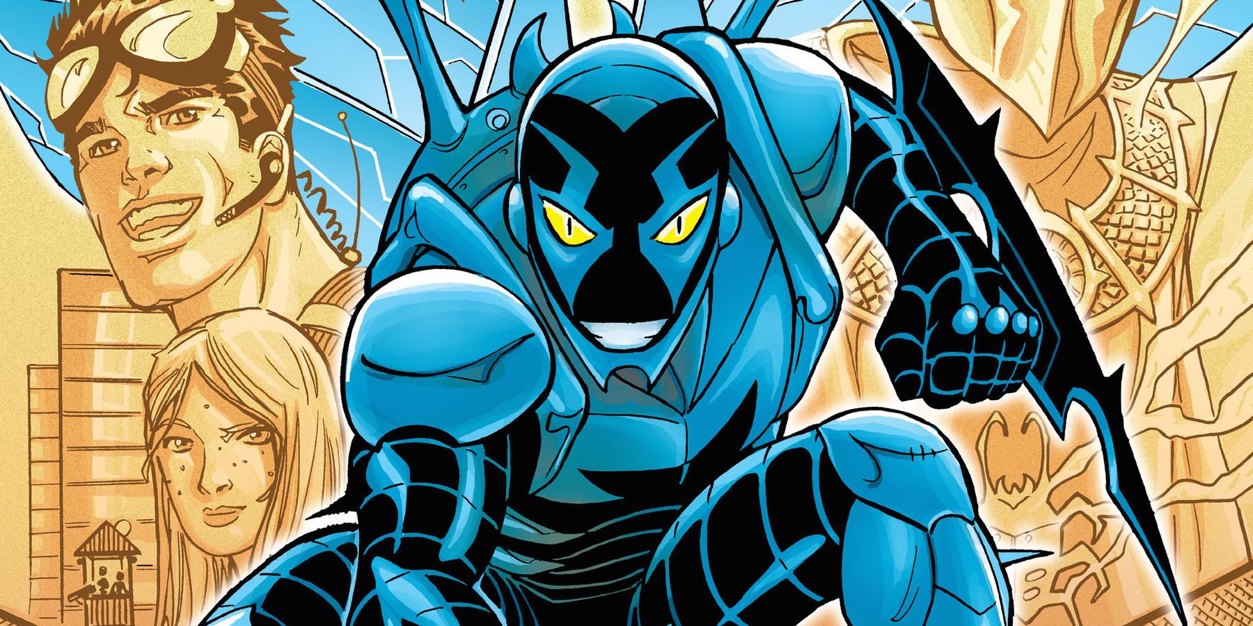 Jaime Reyes as the Blue Beetle