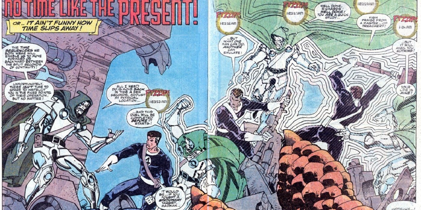Fantastic-Four-0352-Walt-Simonson-Time-Jumps-Spread