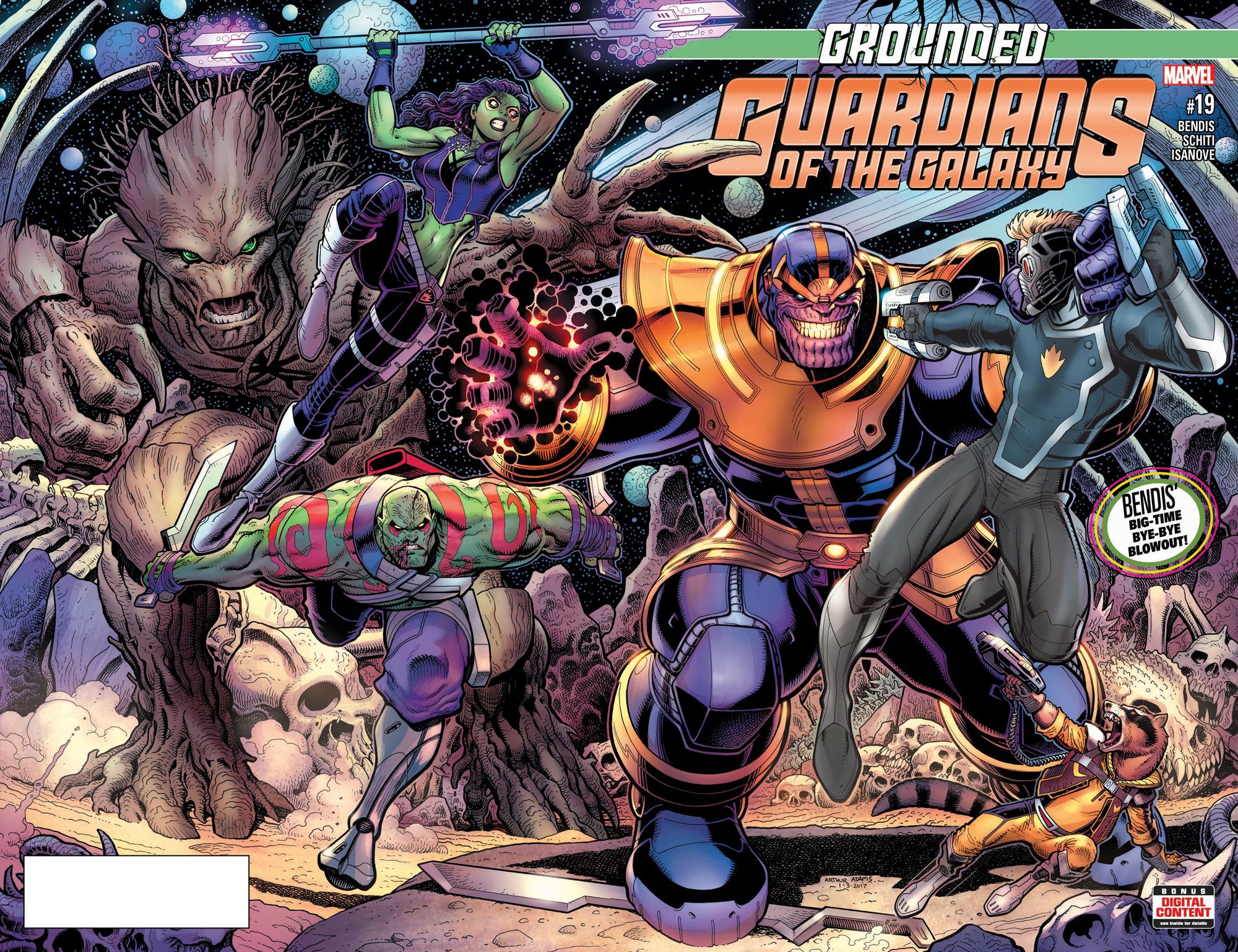 Guardians of the Galaxy #19 cover