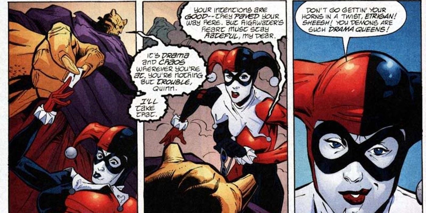 harley quinn in hell