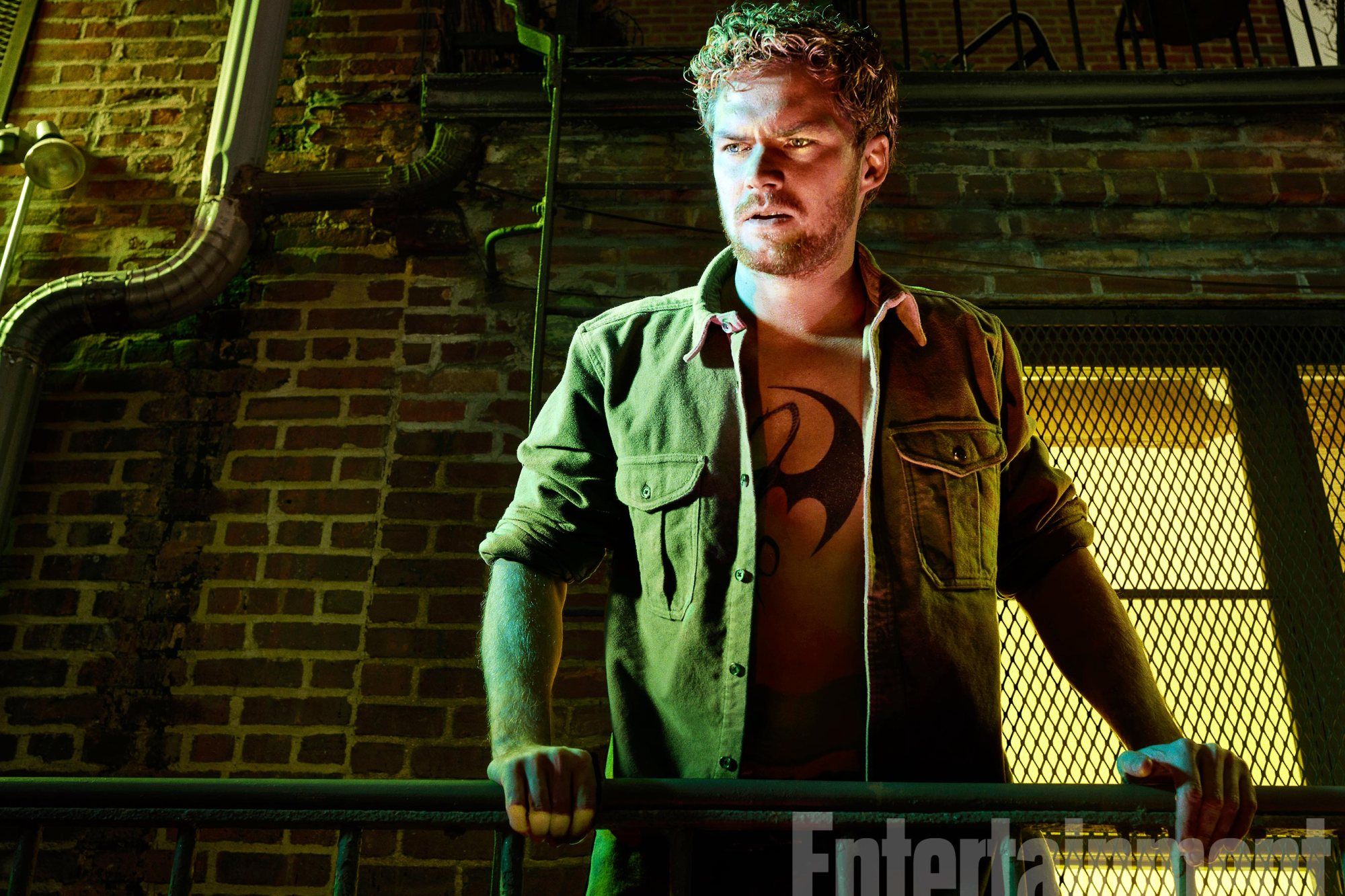 The Defenders, Finn Jones (as Iron Fist), photographed for Entertainment Weekly