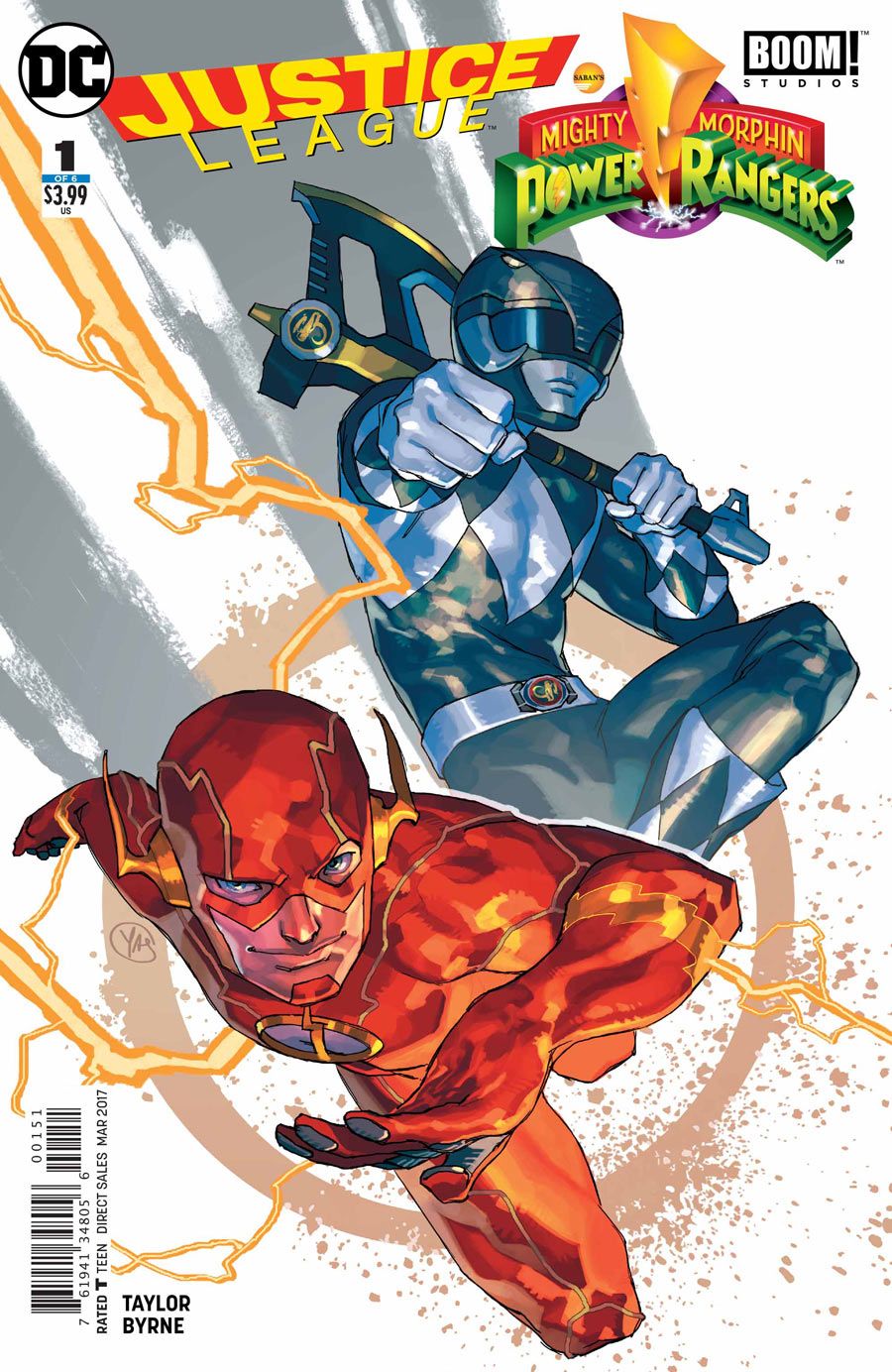 Justice League/Power Rangers #1