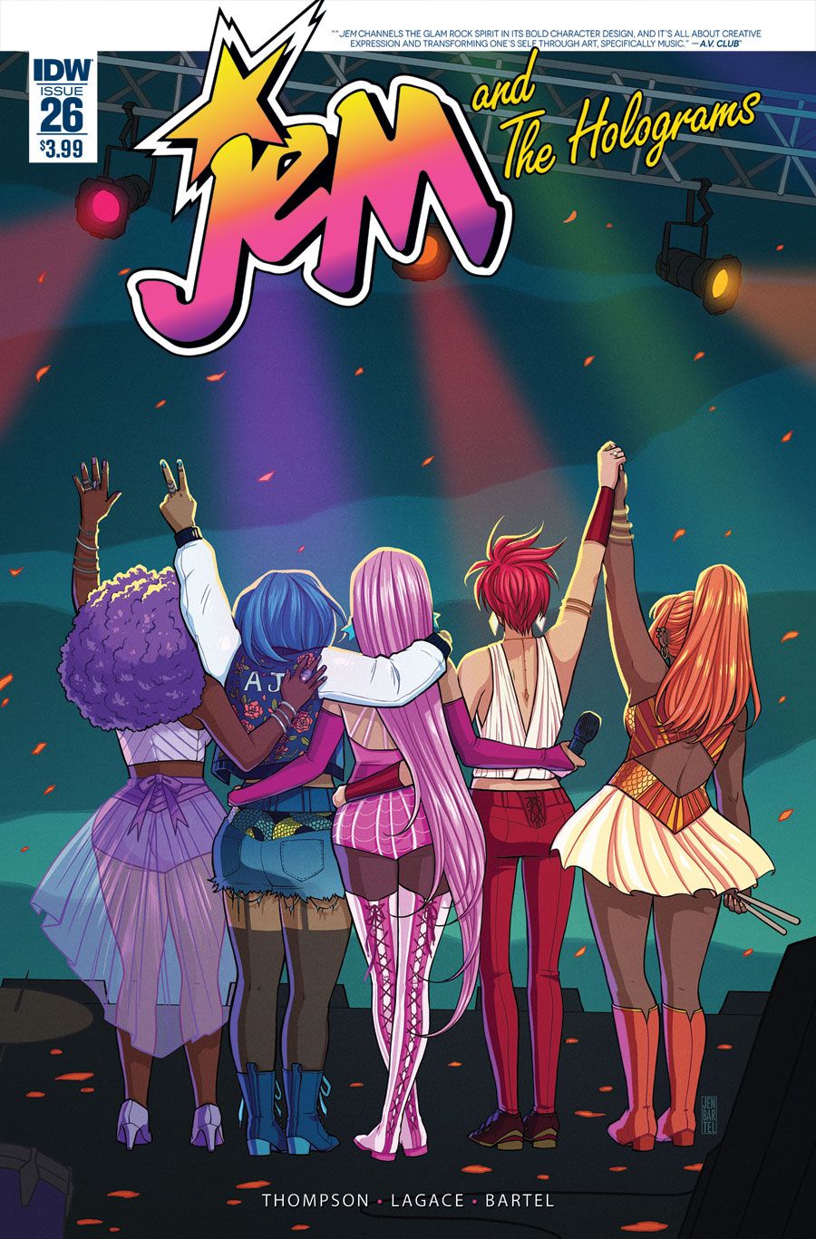 Jem and the Holograms #26 cover