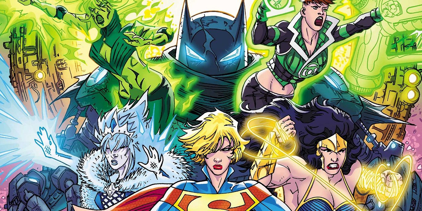 One version of the Justice League 3000 in DC Comics