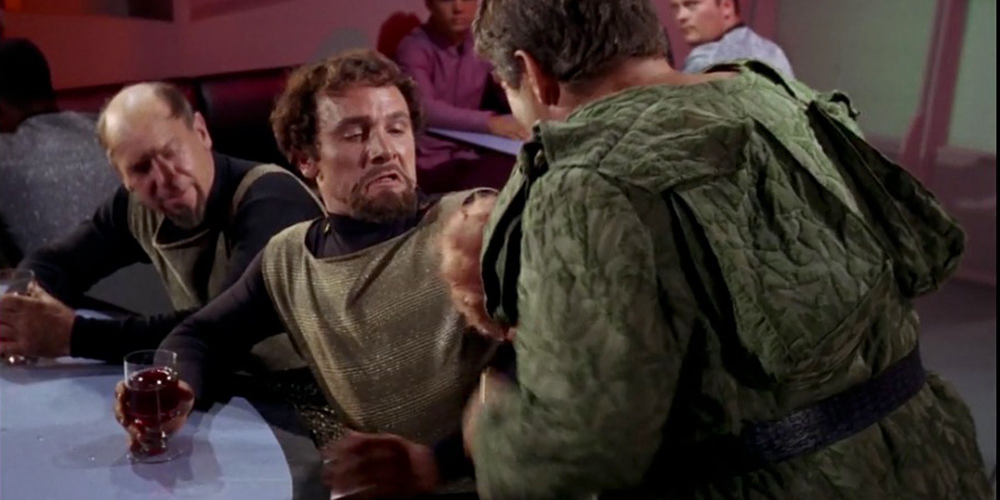 Klingon Bar Fight In Star Trek's Trials And Tribbleations