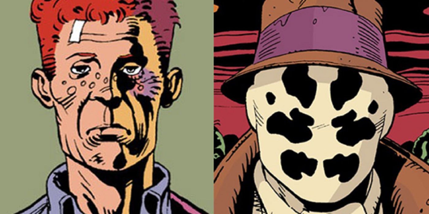 Kovacs Before and After Rorschach in Watchmen