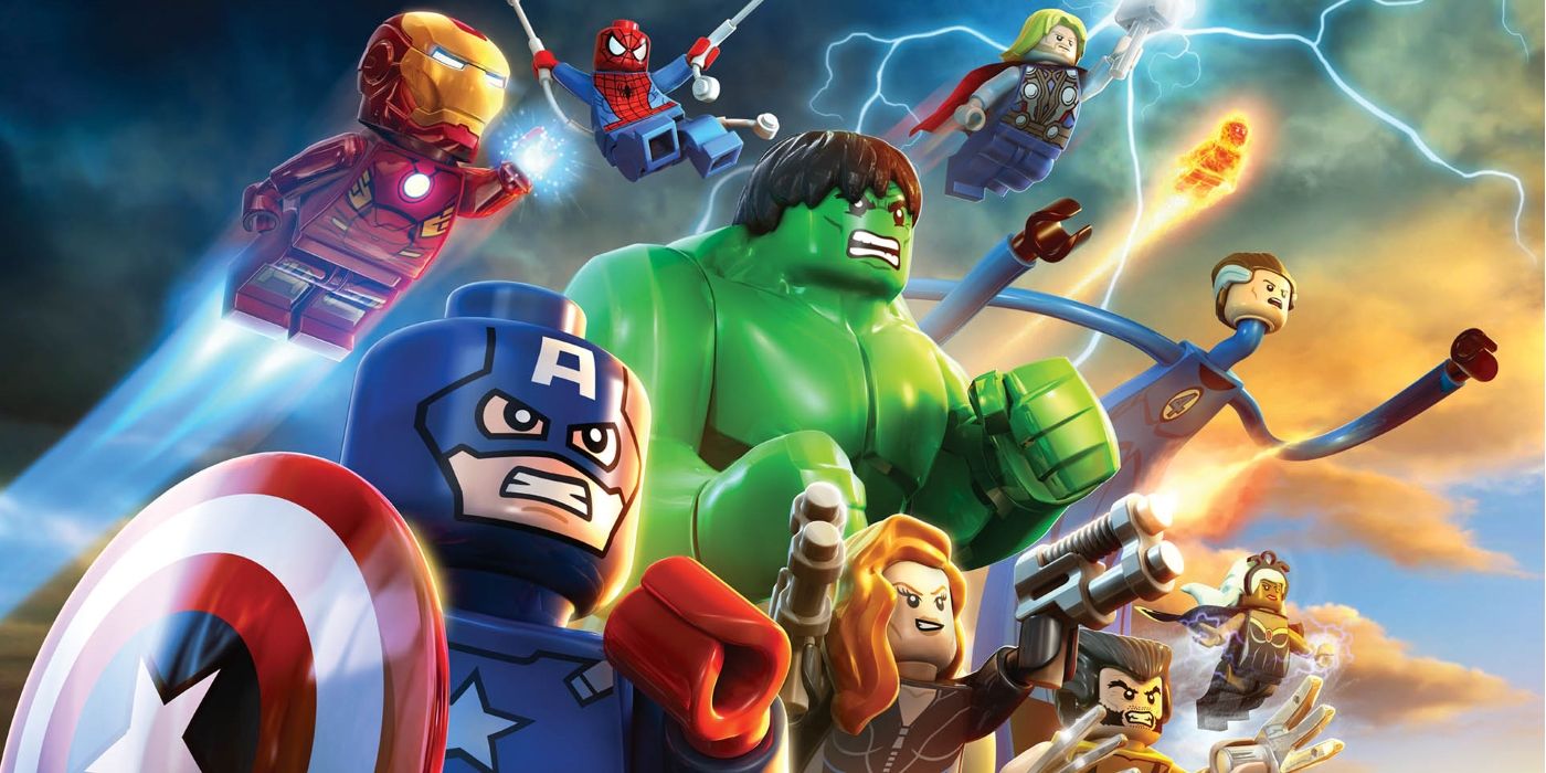Poster for Lego Marvel Super Heroes