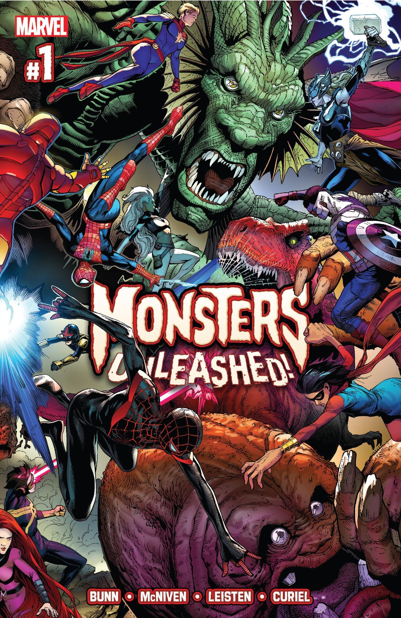 Monsters Unleashed #1 coverMonsters Unleashed #1 cover