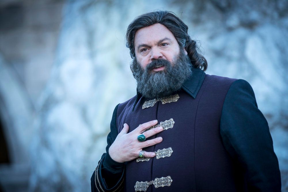 EMERALD CITY -- The Beast Forever Episode 101-- Pictured: Vincent D&#039;onofrio as The Wizard -- (Photo by: David Lukacs/NBC)