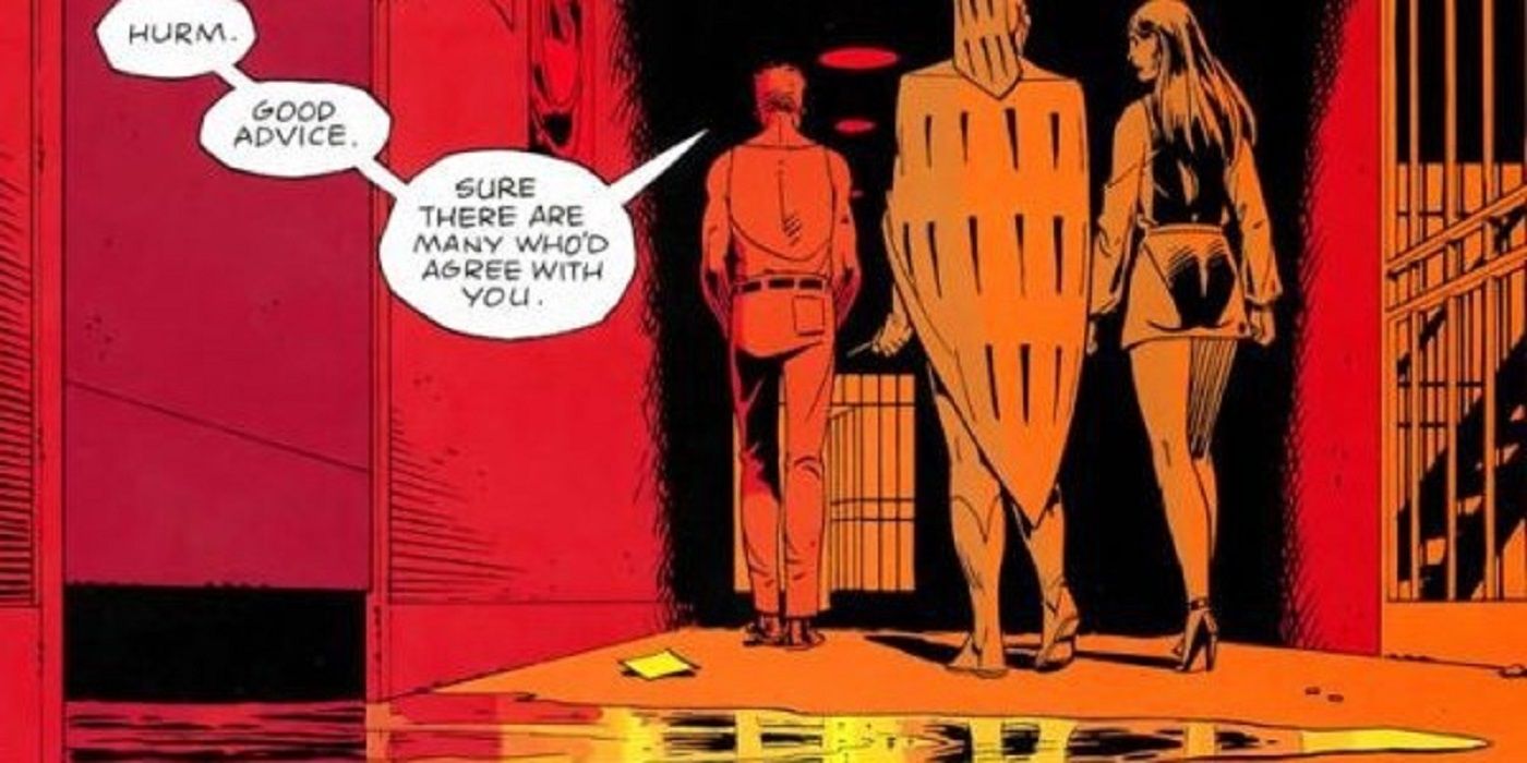 Rorschach Kills Big Figure in Watchmen
