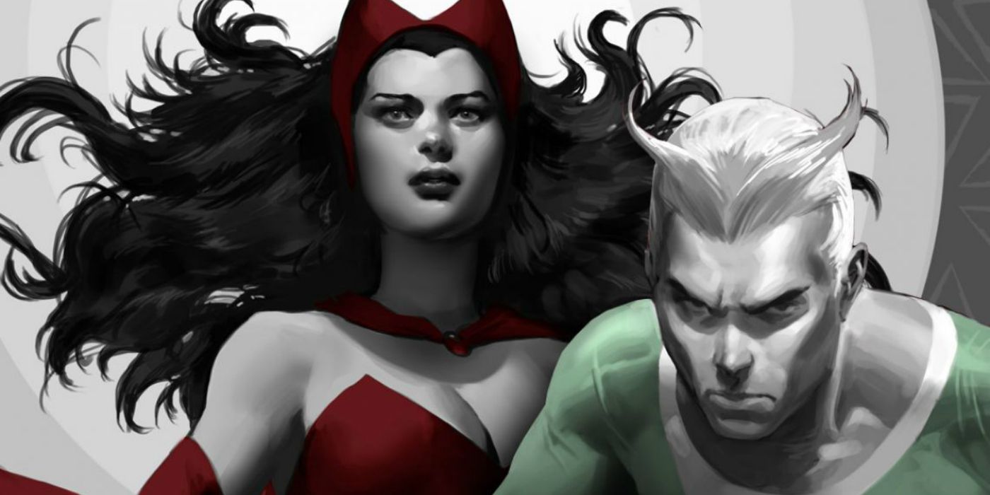 Scarlet Witch and Quicksilver from Marvel Comics