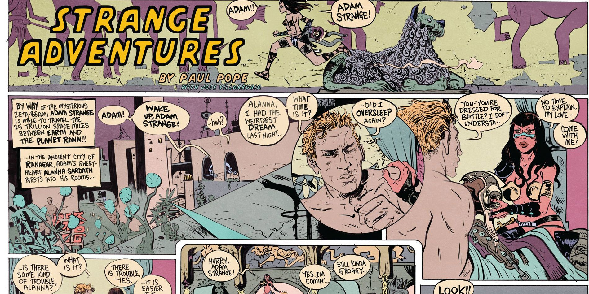 Strange Adventures in Wednesday Comics