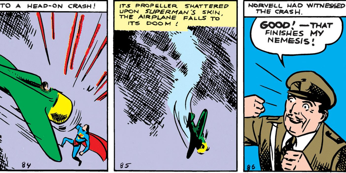 Superman Kills Airplane Pilot