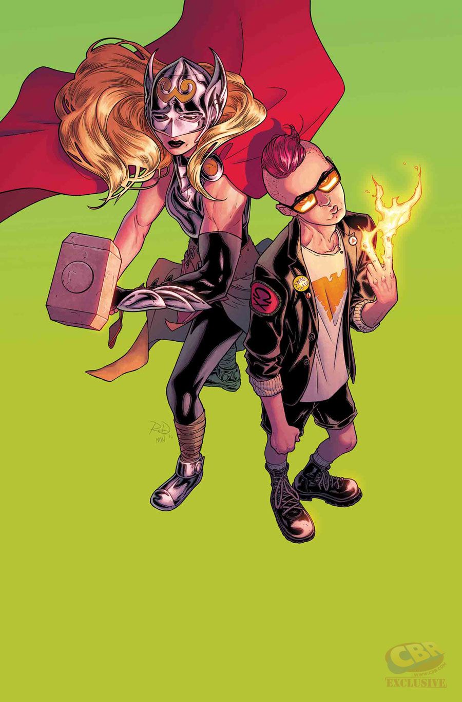 Mighty Thor #18 cover