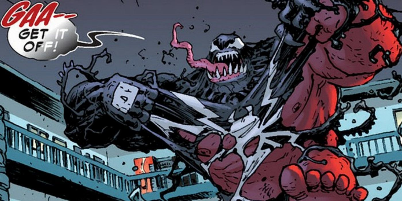 Venom Hosts Red Hulk