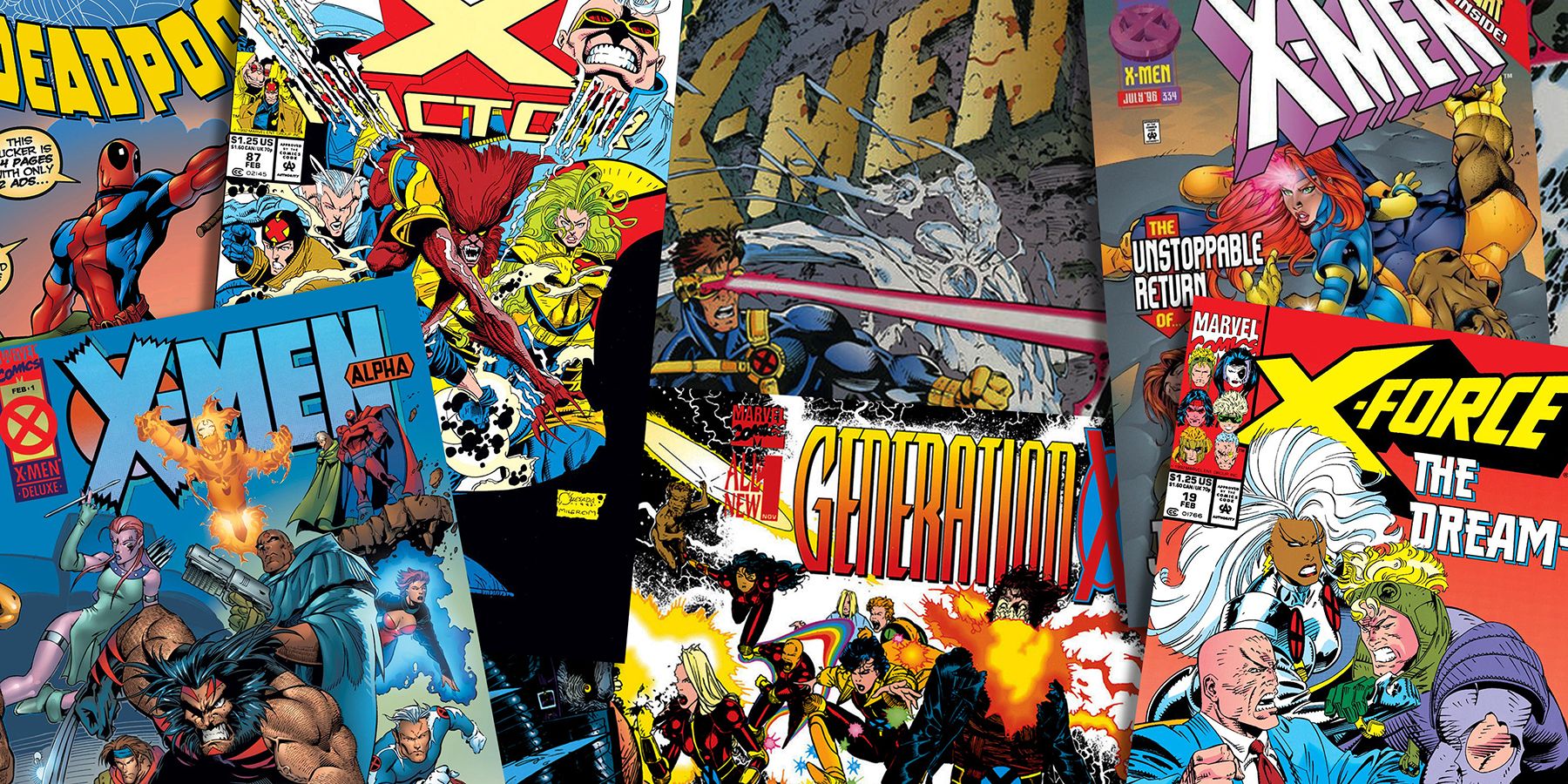 X-Men Comics In The '90s
