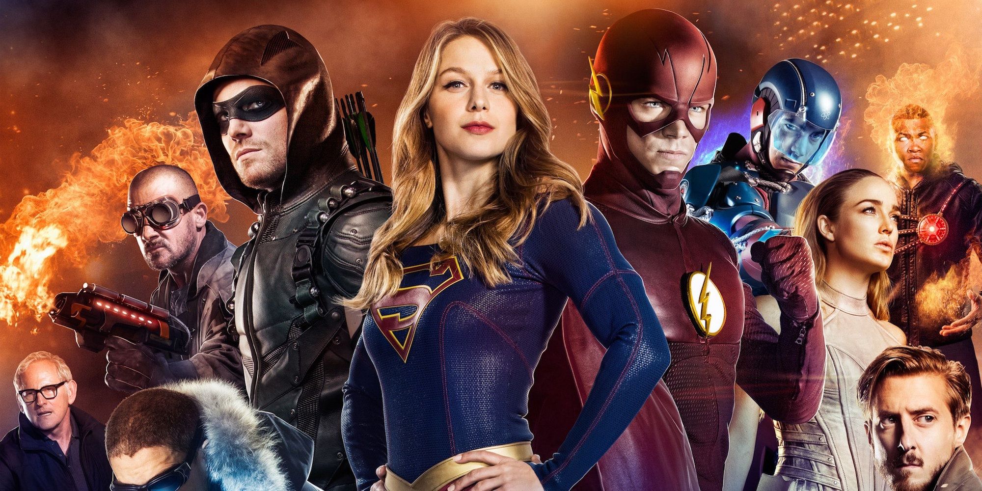 Arrow Supergirl Flash Legends