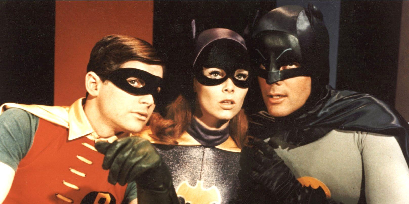 TV's Robin, Batgirl and Batman