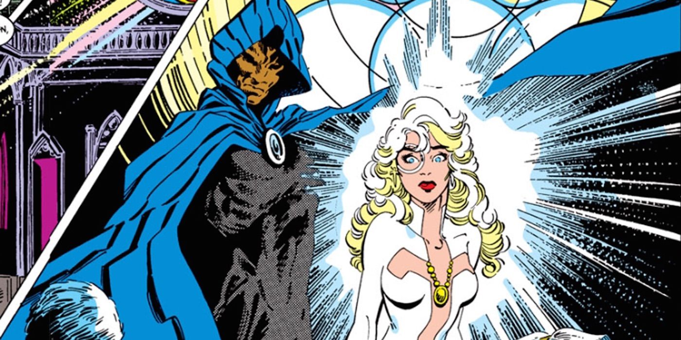 Cloak and Dagger sporting their classic looks from Marvel Comics