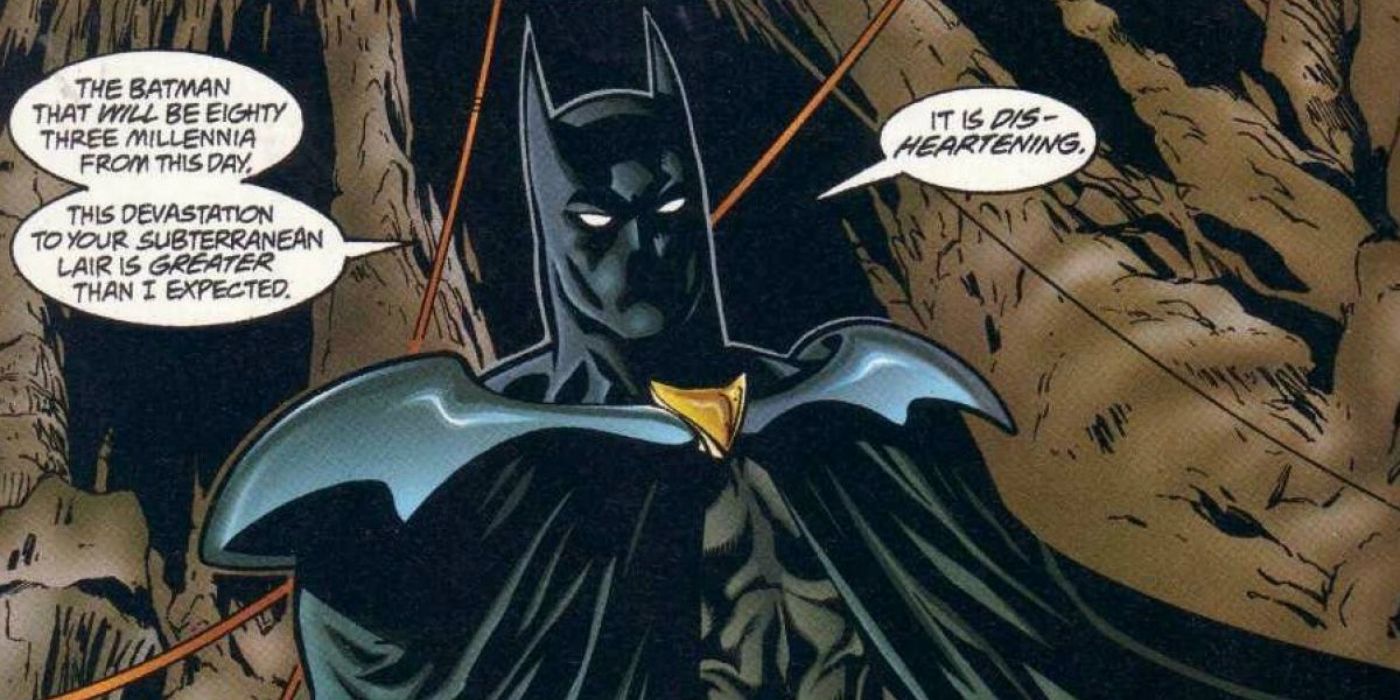 Batman from the 853rd Century wears new armor in the DC One Million event