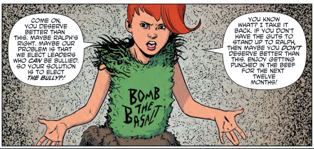 From The Flintstones #5, by Mark Russell and Steve Pugh