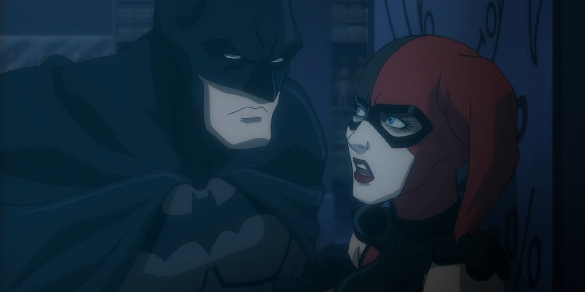 Batman and Harley Quinn in &quot;Assault on Arkham&quot;