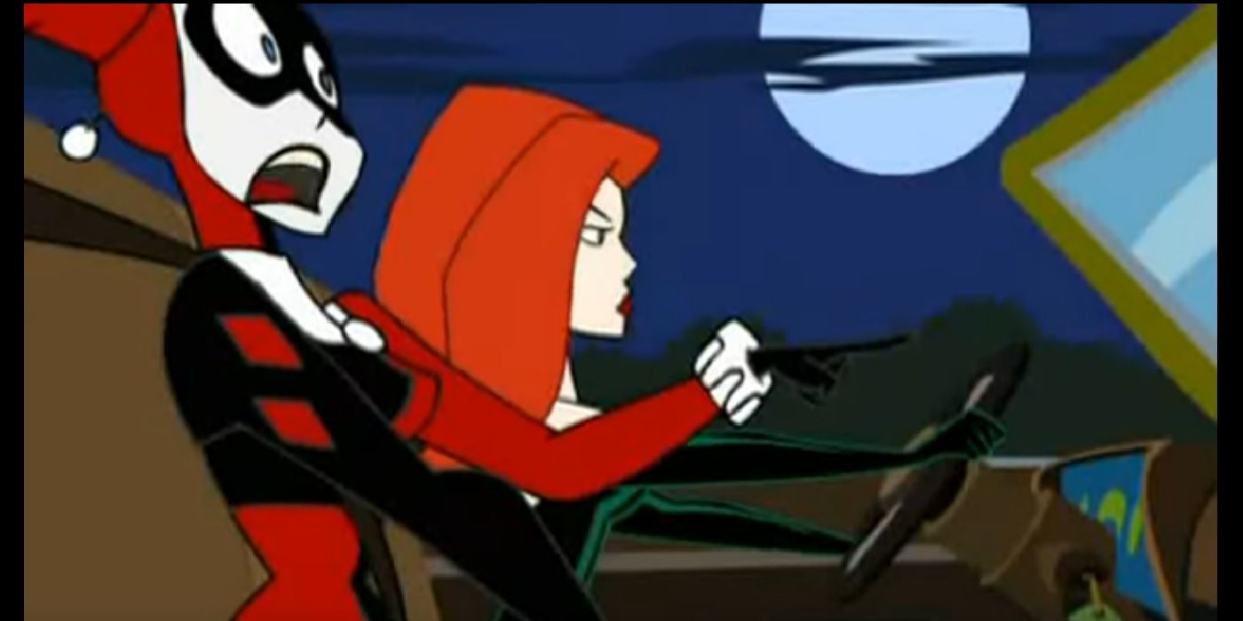 Harley Quinn and Poison Ivy in Gotham Girls
