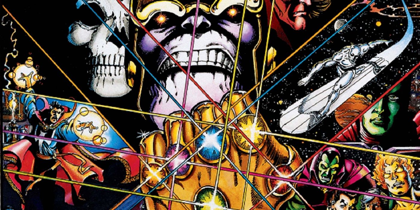 Thanos with the Infinity Gauntlet