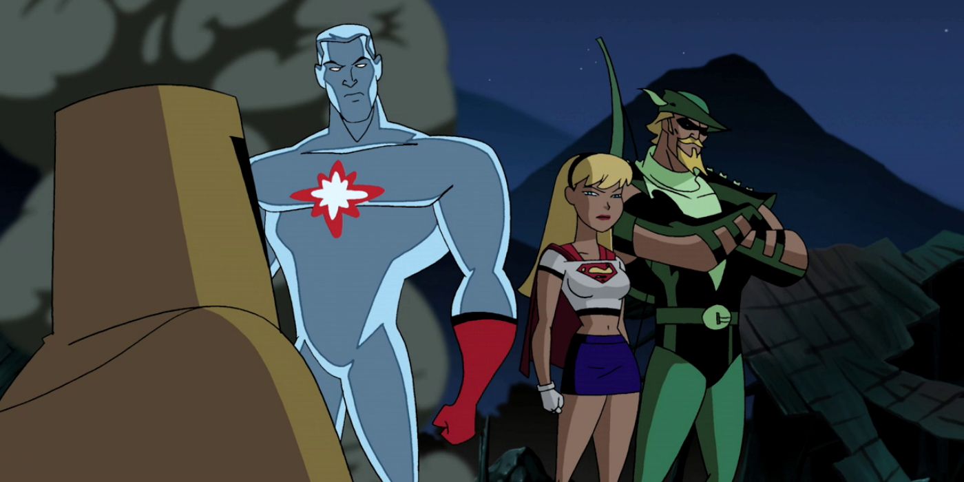 justice-league-captain-atom-supergirl-green-arrow