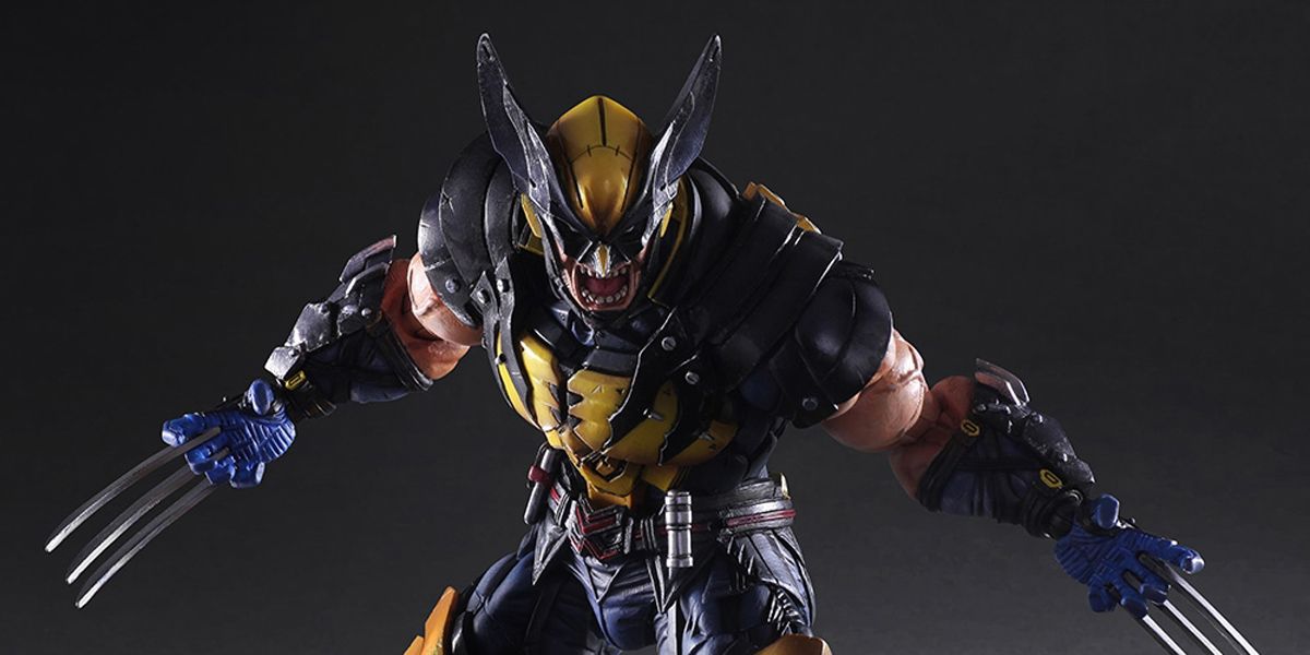 Square Enix Play Arts Kai Wolverine MARVEL UNIVERSE VARIANT Action Figure Logan 