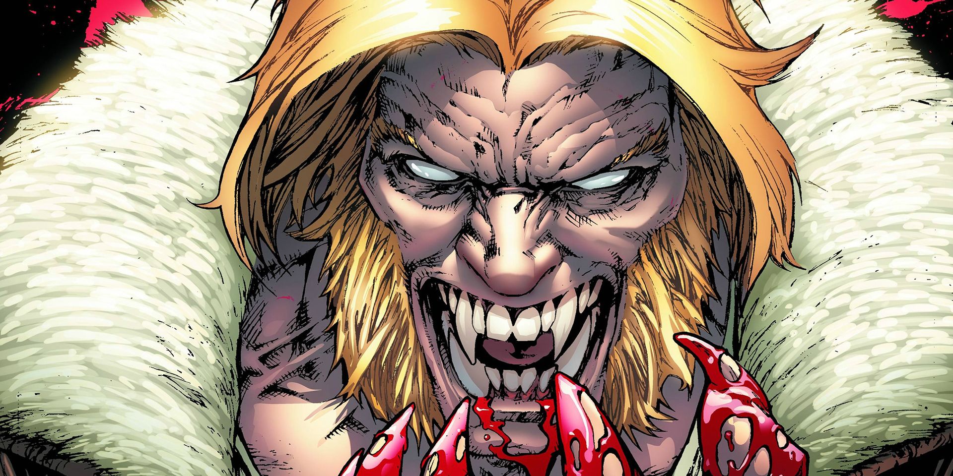 Sabretooth With Blood On His Claws