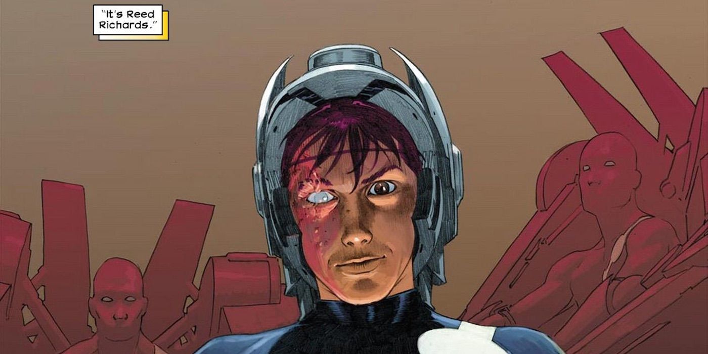Reed Richards is revealed as The Maker in Ultimate Comics: Ultimates by Jonathan Hickman, Esad Ribic, Dean White, and Clayton Cowles